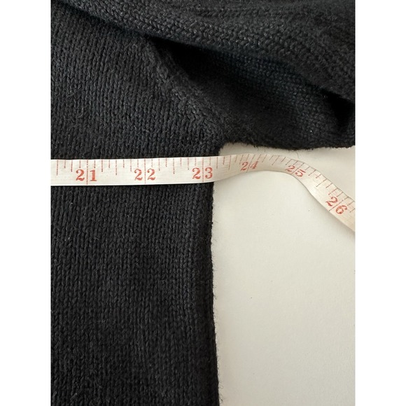 Vintage Essential Elements Women XL Black Ugly Christmas Sweater Santa Knit - Picture 4 of 6